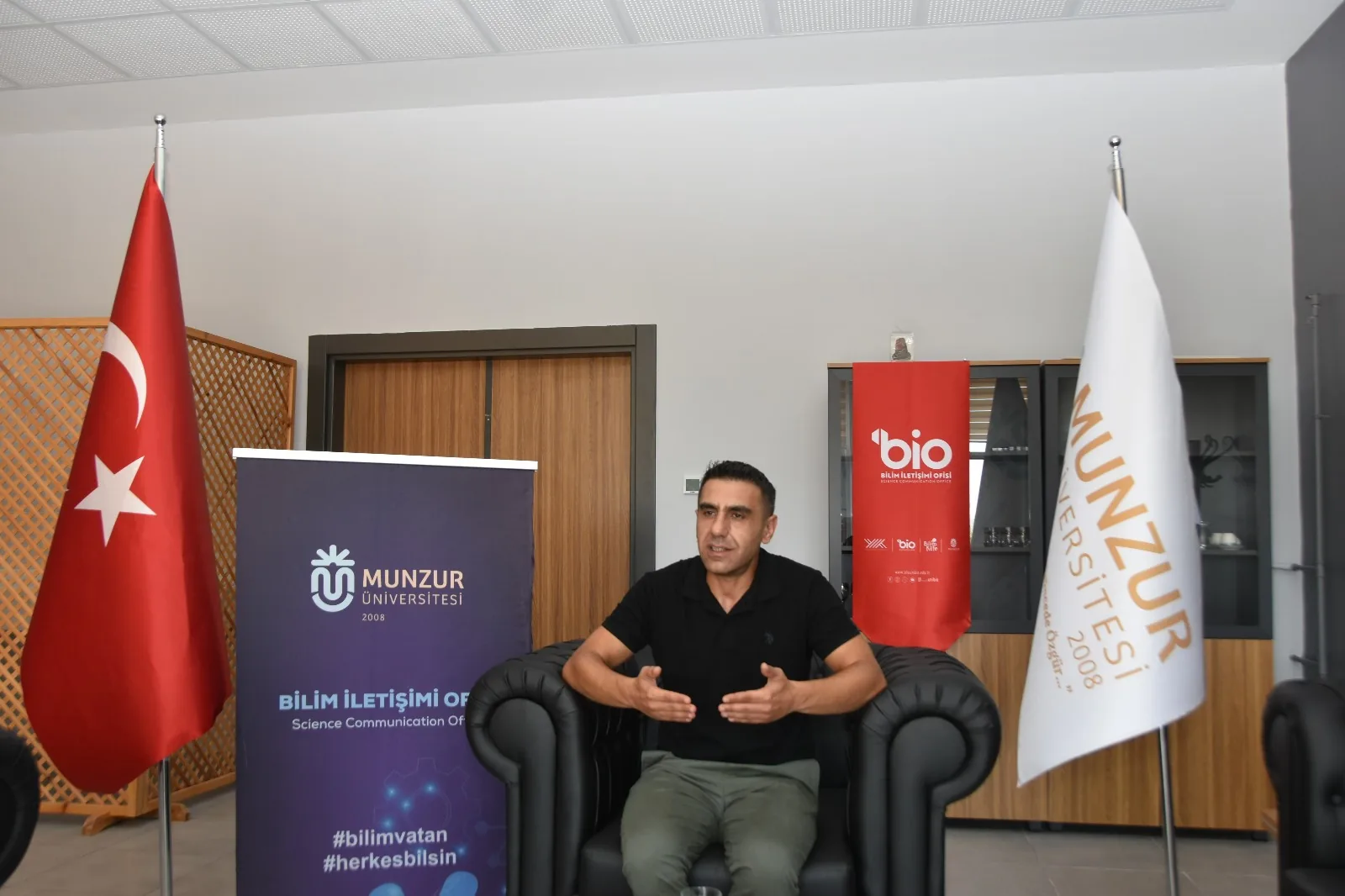 Munzur Üniversitesi’nde Çevrim İçi Bilim Söyleşileri Gerçekleştirildi