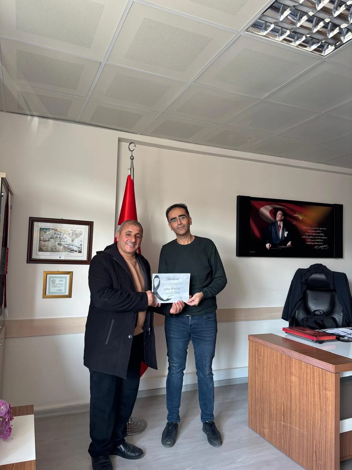 Çemişgezek Meslek Yüksekokulu’nda Emeklilik Töreni