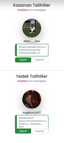Tablet Hediyeli Çekiliş Sonucu