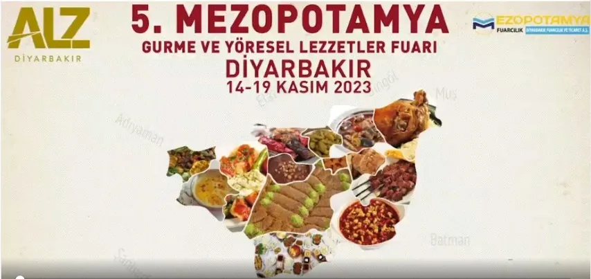 5. Mezopotamya Gurme ve Yöresel Lezzetler Fuarı
