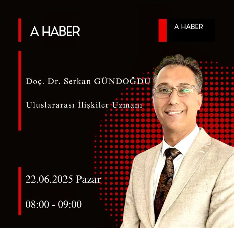Fakültemiz Öğretim Üyesi Sayın Doç. Dr. Serkan Gündoğdu'nun 22/06/2025 tarihinde katıldığı TV programı