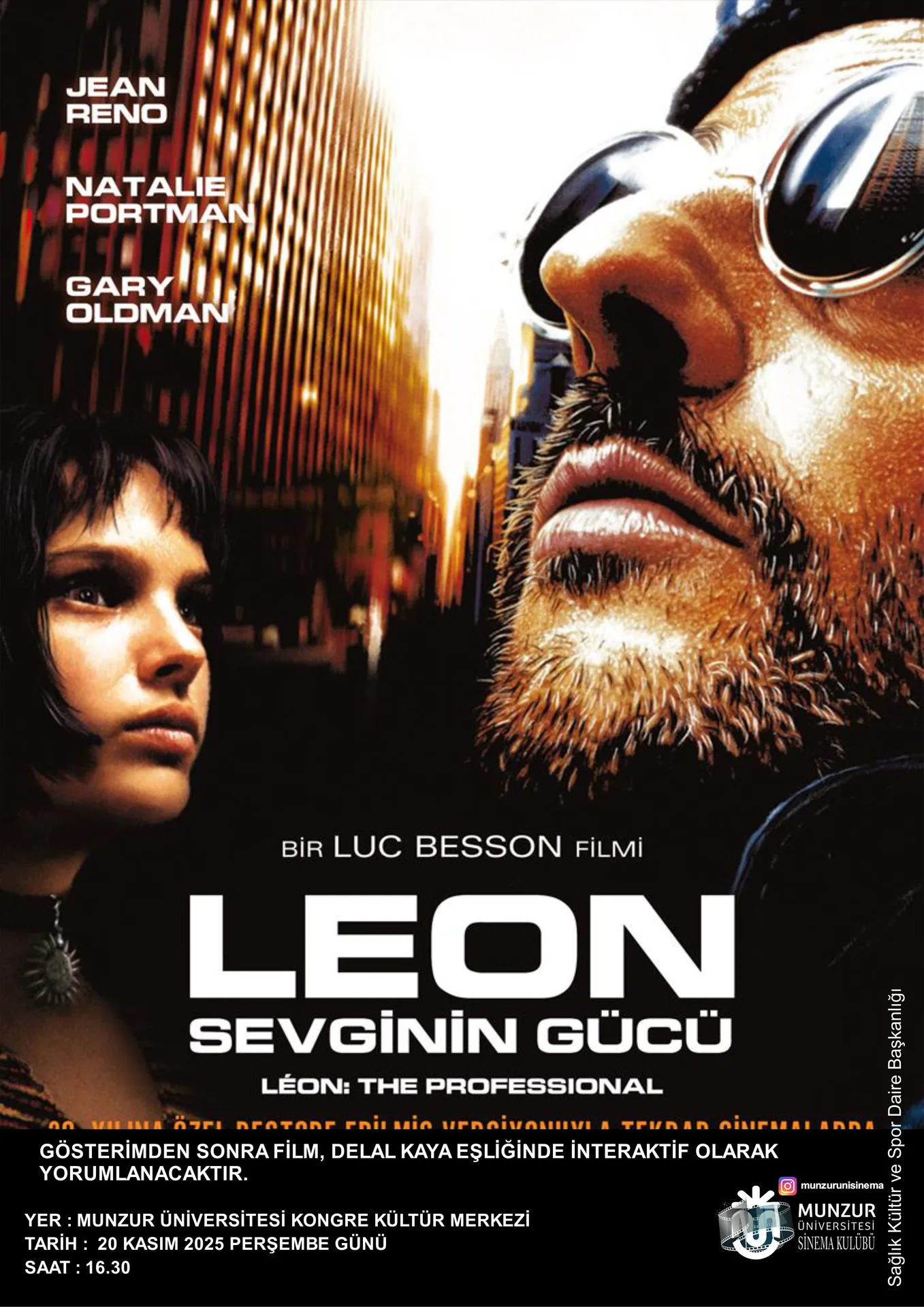Sinema Kulübü 20 Kasım 2025 Film Gösterimi