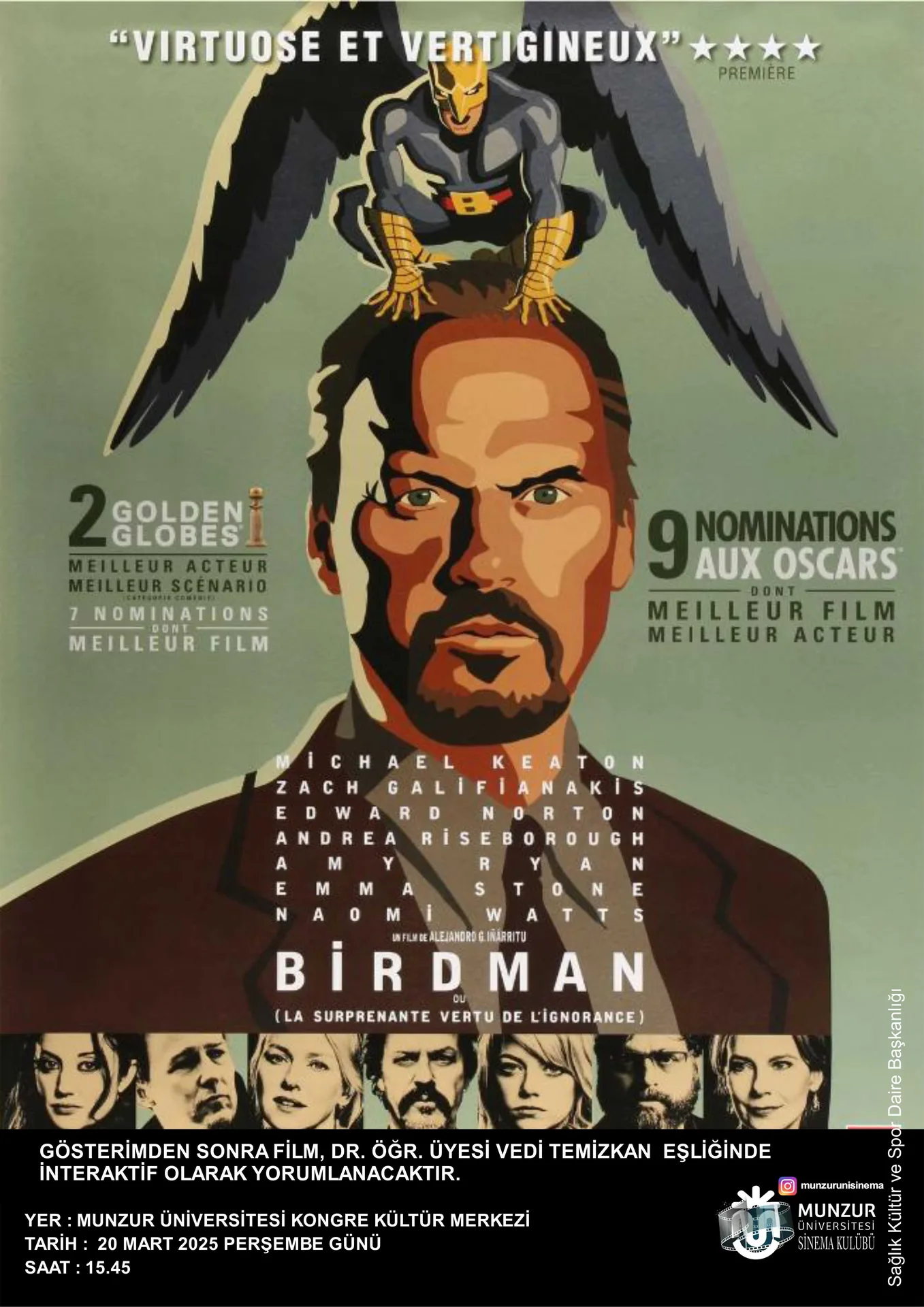 Sinema Kulübü 30 Mart 2025 Film Gösterimi