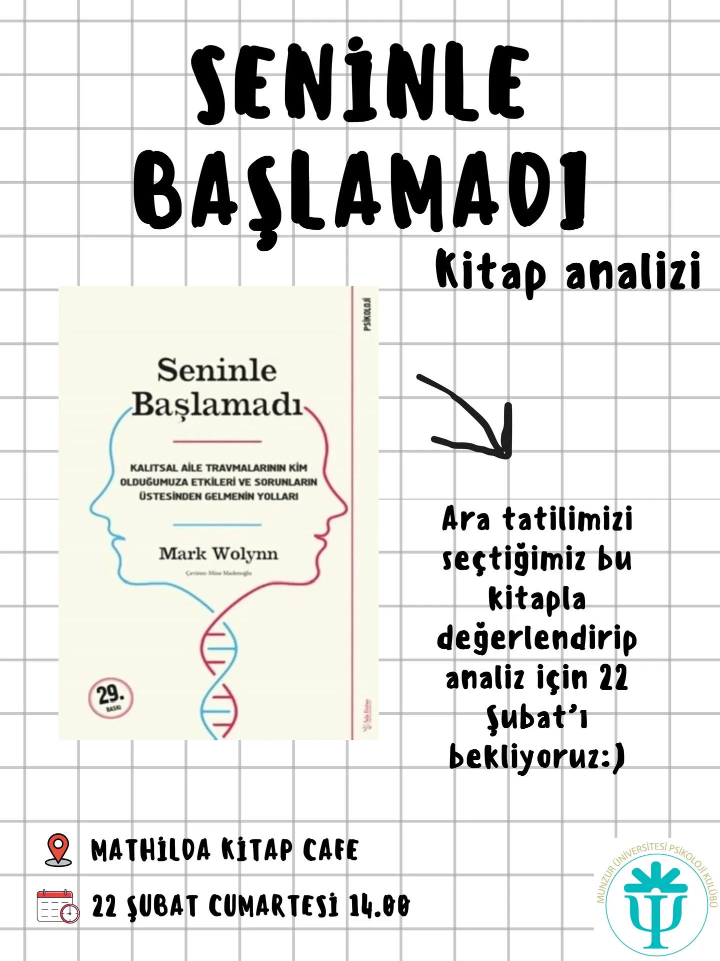 Psikoloji Kulübü Seninle Başladı (Kitap Analizi)