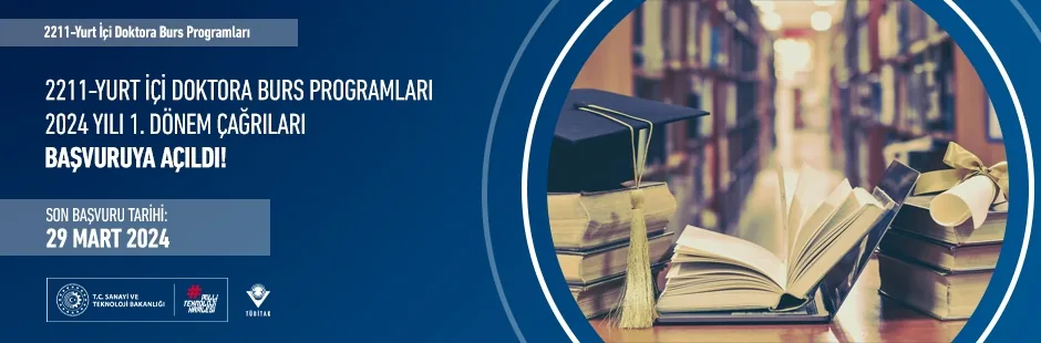 BİDEB 2211-Yurt İçi Doktora Burs Programları 2024 Yılı 1. Dönem Çağrıları Açıldı...