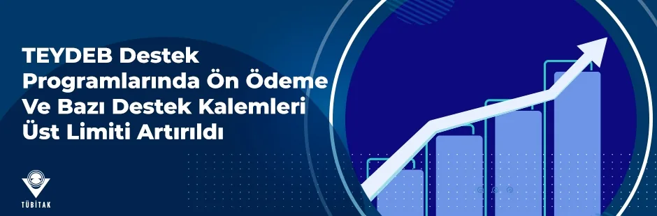TEYDEB Destek Programlarında Destek Limitleri Artırıldı.