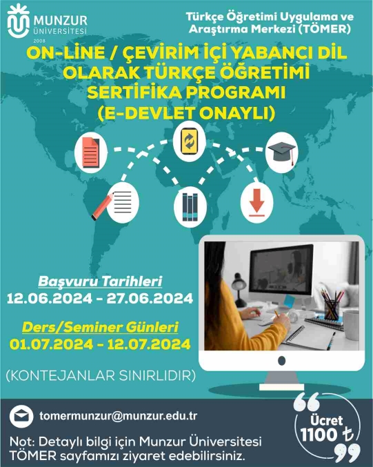 Yabancı Dil Olarak Türkçe Öğretimi Sertifika Programı