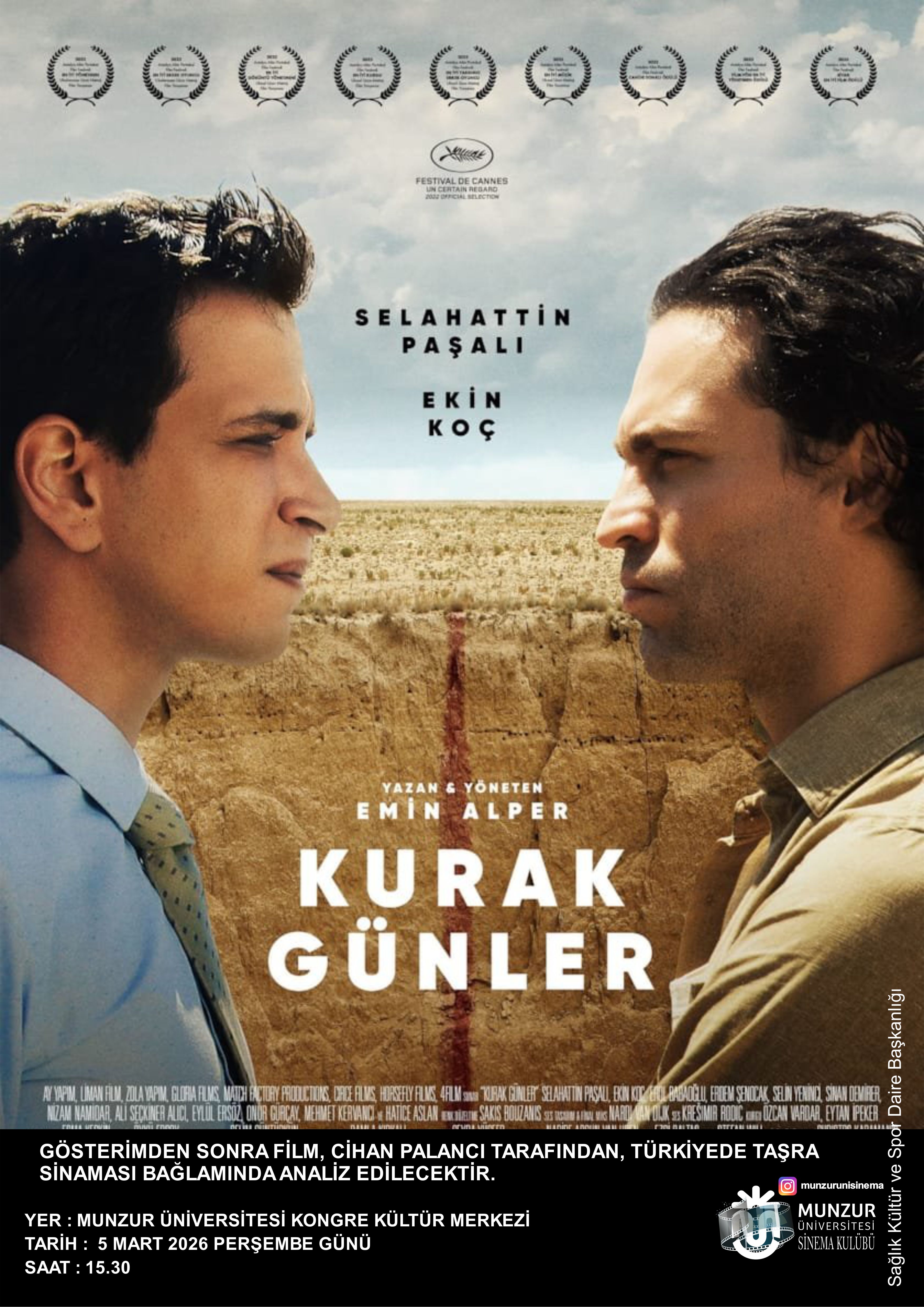 Sinema Kulübü 5 Mart 2026 Film Gösterimi