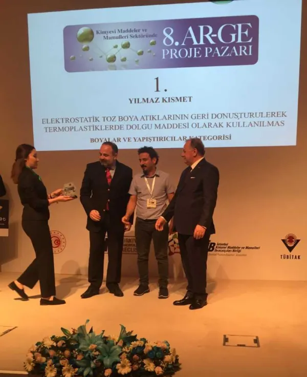 AR-GE Proje Pazarı'nda Birincilik Ödülü Öğretim Üyemize