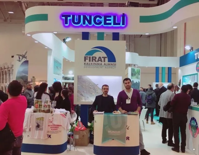 Munzur Üniversitesi 22. Doğu Akdeniz Uluslararası Seyahat ve Turizm Fuarı'nda Tanıtıldı