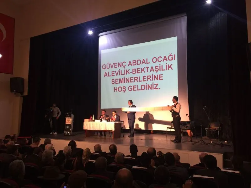 Rektör Prof.Dr. Ubeyde İpek Alevilik-Bektaşilik Seminerinde Konuştu