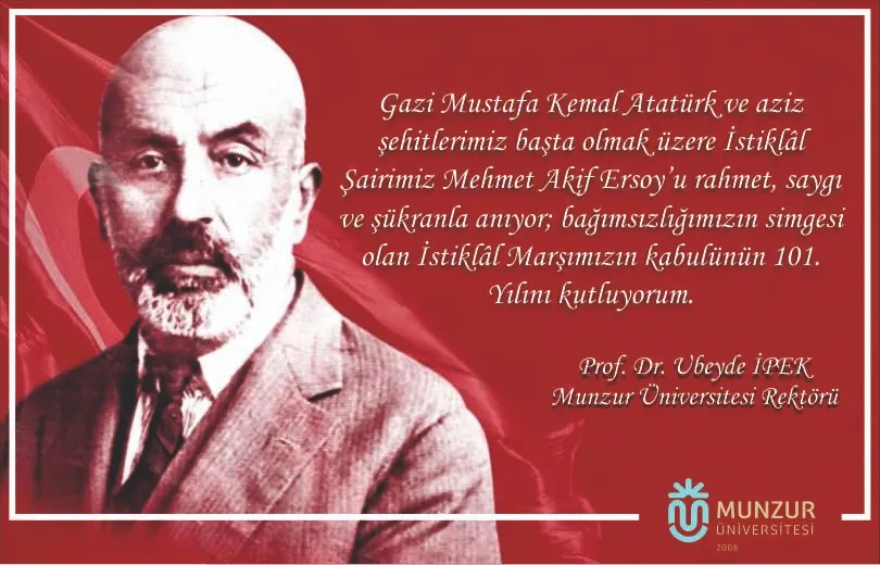 İstiklal Marşımız 101 Yaşında