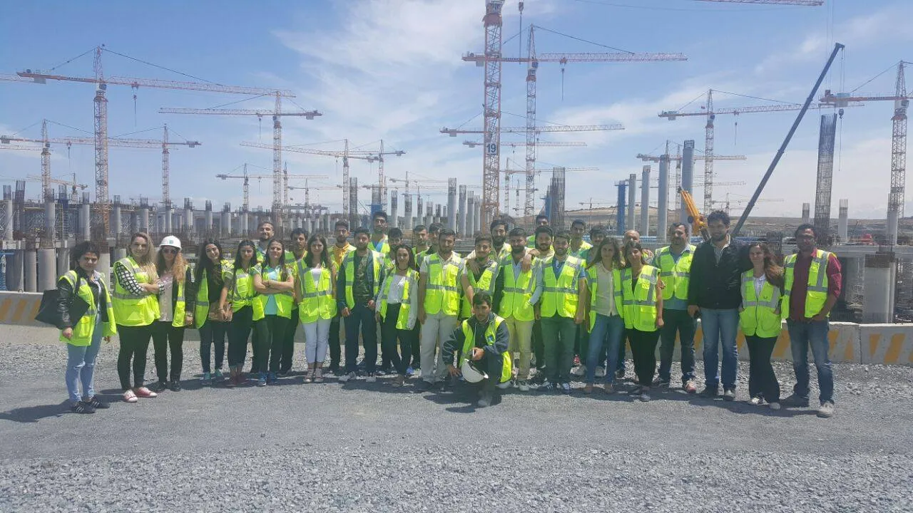 Tunceli Üniversitesi İnşaat Bölümü Öğrencilerinden İstanbul'a Teknik Gezi