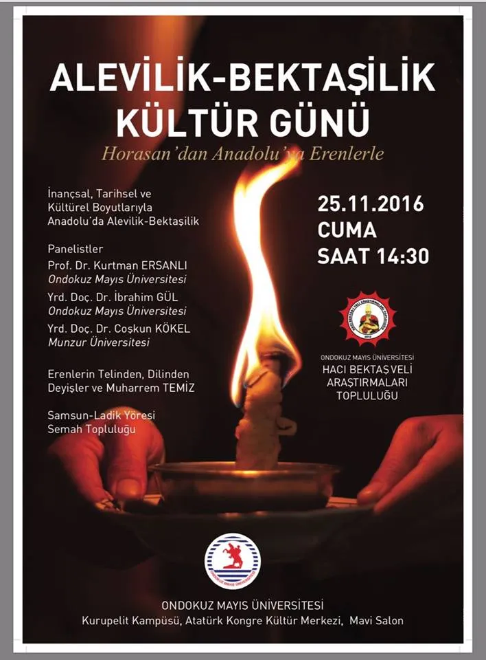 Ondokuz Mayıs Üniversitesi'nde Alevilik-Bektaşilik Kültür Günü Programı