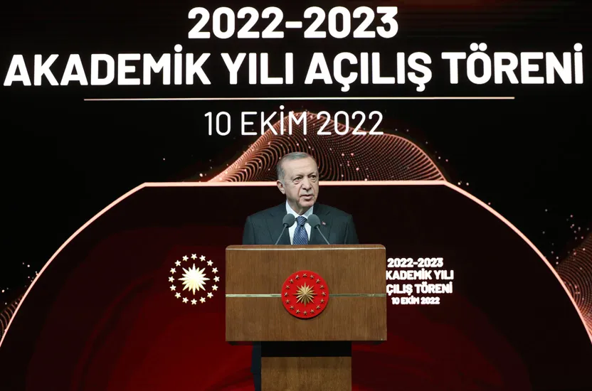 Rektör İpek 2022-2023 Yükseköğretim Akademik Yıl Açılış Töreni’ne Katıldı