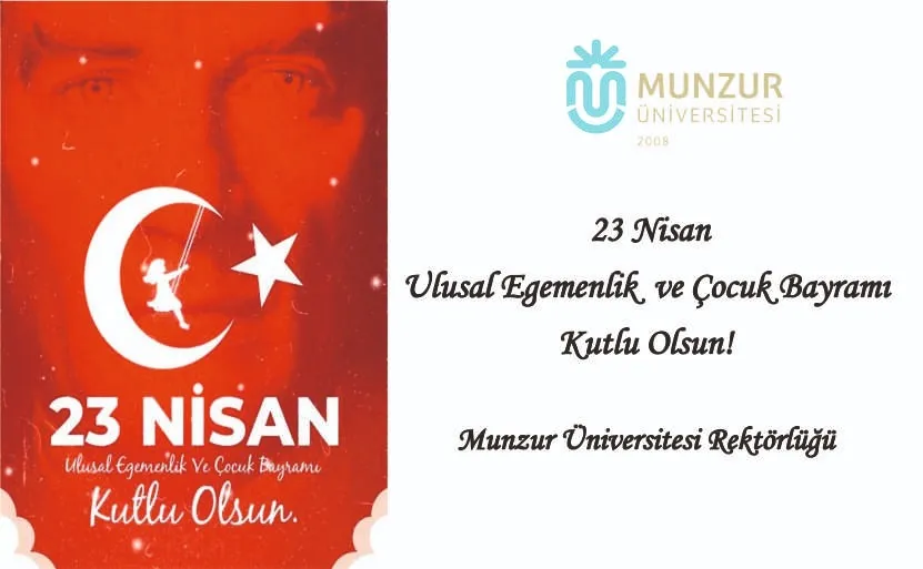 Rektör İpek’ten 23 Nisan Ulusal Egemenlik ve Çocuk Bayramı Mesajı