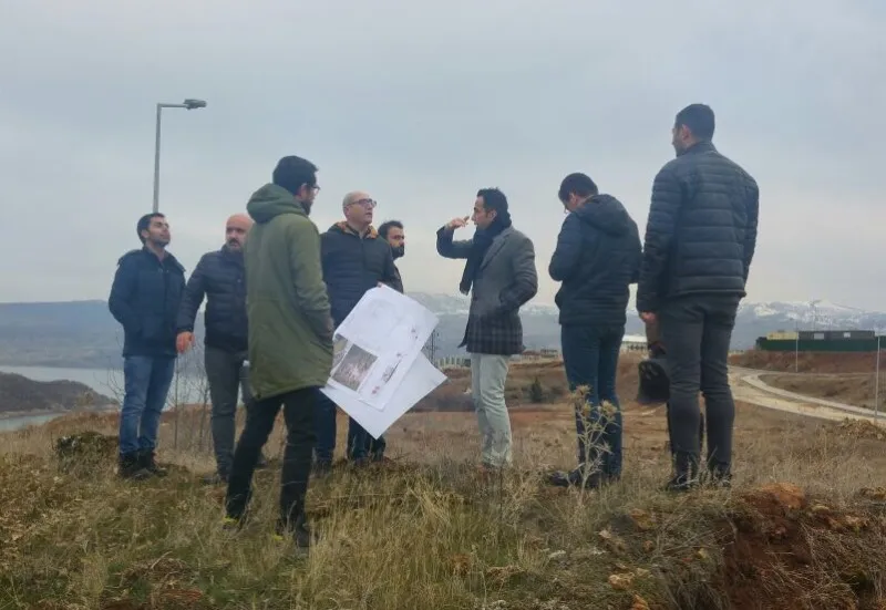 Rektör İpek, Yapılacak Olan Sosyal Yaşam Merkezi Projesini Yerinde İnceledi