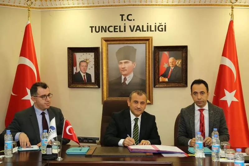 Munzur Üniversitesi Kurumsal Beşeri Kapasitesinin Geliştirilmesi Projesi Destek Sözleşmesi İmzalandı