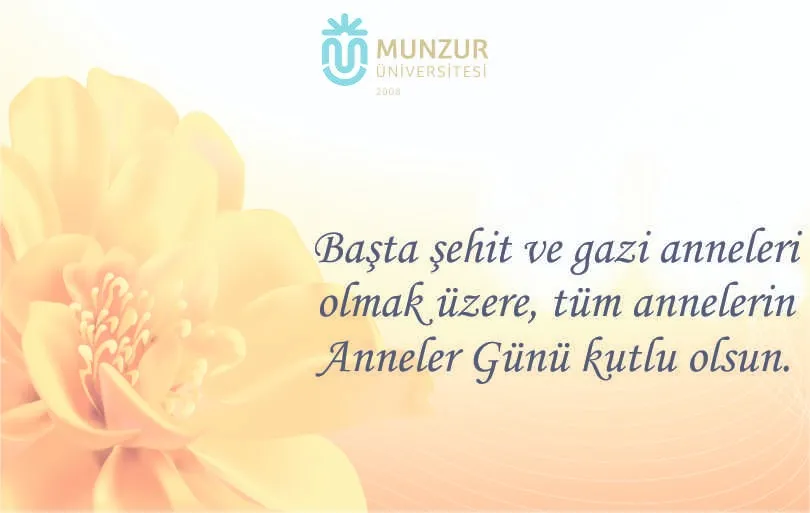 Rektör İpek’ten "Anneler Günü" Mesajı