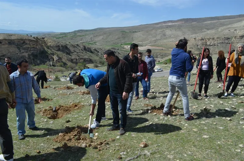 Çemişgezek MYO'dan Zeytin Dalı Hatıra Ormanı