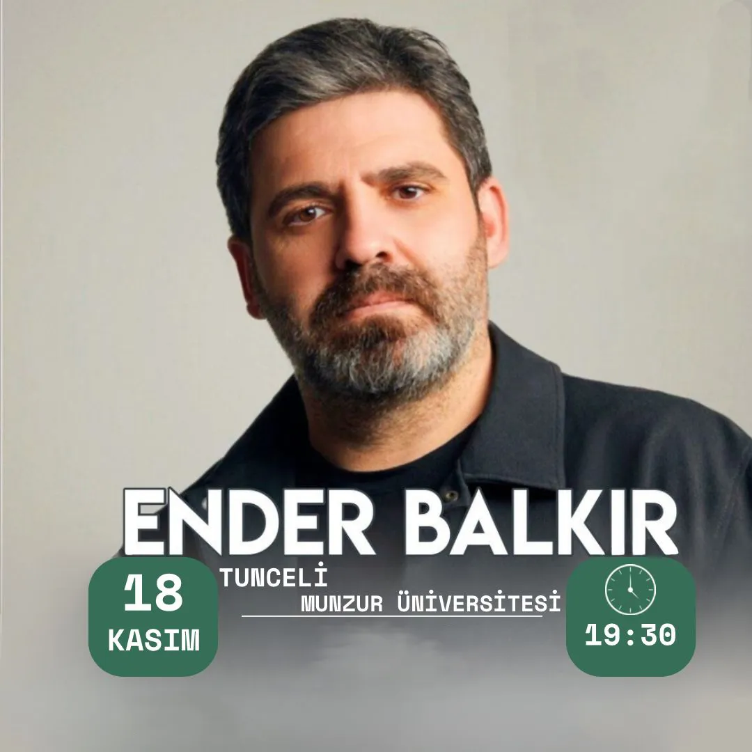 Sanatçı Ender Balkır Munzur Üniversitesi’nde Deyiş ve Türküleriyle Yüreklere Dokundu