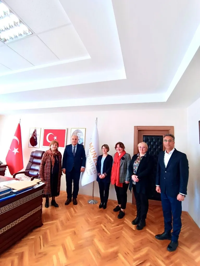 Gürcistan İvane Javakhisvili Tbilisi Devlet Üniversitesi Akademisyenleri Erasmus Programı Kapsamında Üniversitemizi Ziyaret Etti
