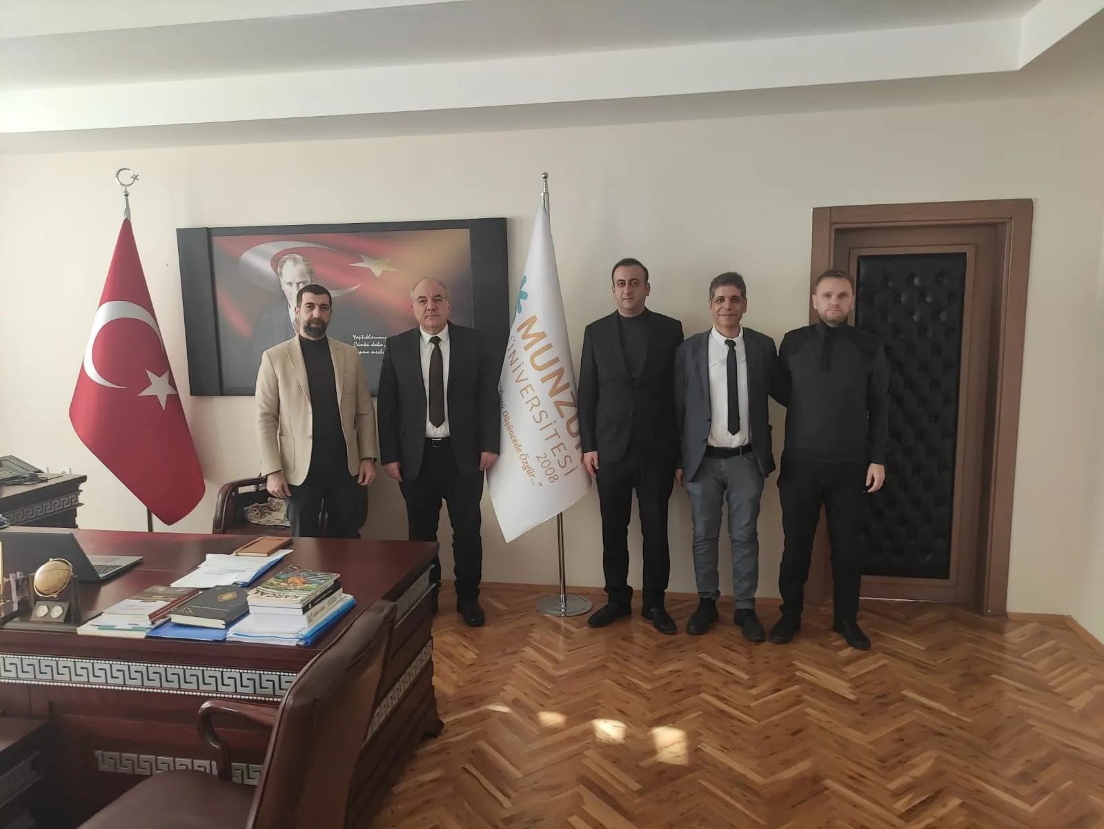Rektörümüze Tun-El (Tunceli - Elazığ) İşbirliği Ziyareti