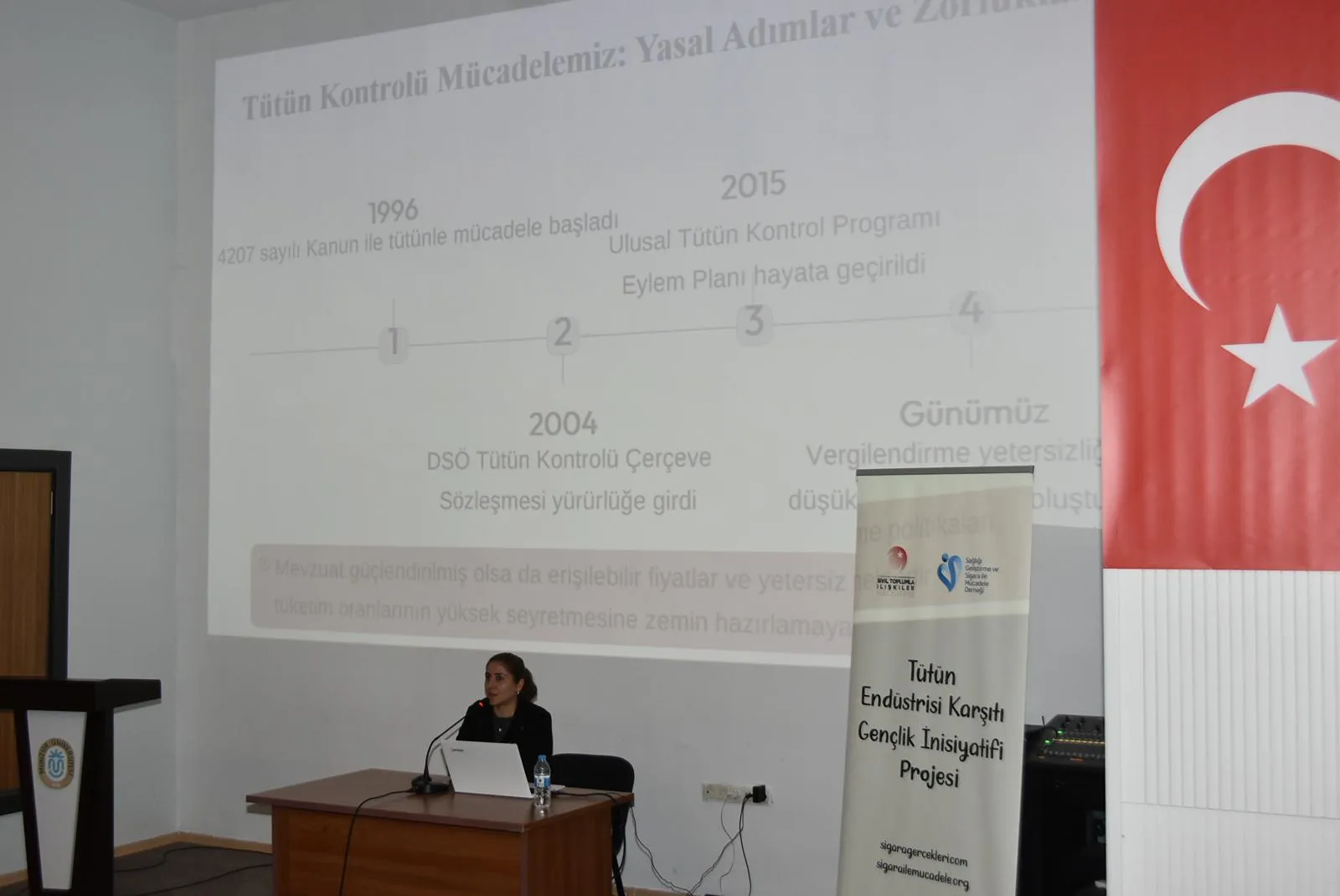 Munzur Üniversitesi’nde “Gençlik Liderliği ve Tütün Farkındalık Eğitimi ve Grafiti Çalışması” Gerçekleştirildi