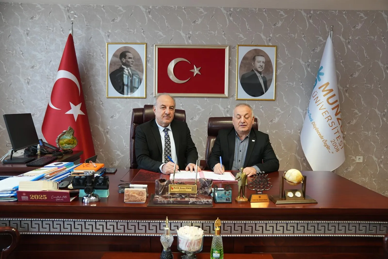 Munzur Üniversitesi ve Türkiye Beyazay Derneği İşbirliği Protokolü