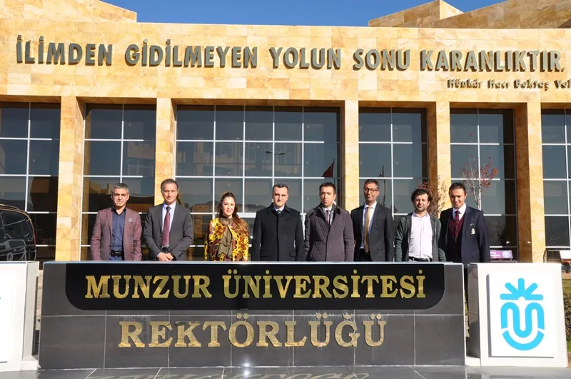 Türkiye Ulusal Ajans Başkanı Kamiloğlu’ndan Rektör Ubeyde İpek’e Ziyaret
