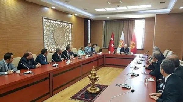 Rektör Ubeyde İpek Kırgızistan 'da KUNİB Toplantısına Katıldı