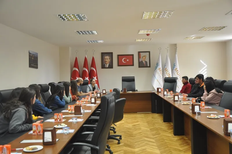 Lise Öğrencilerinden Üniversitemize Ziyaret