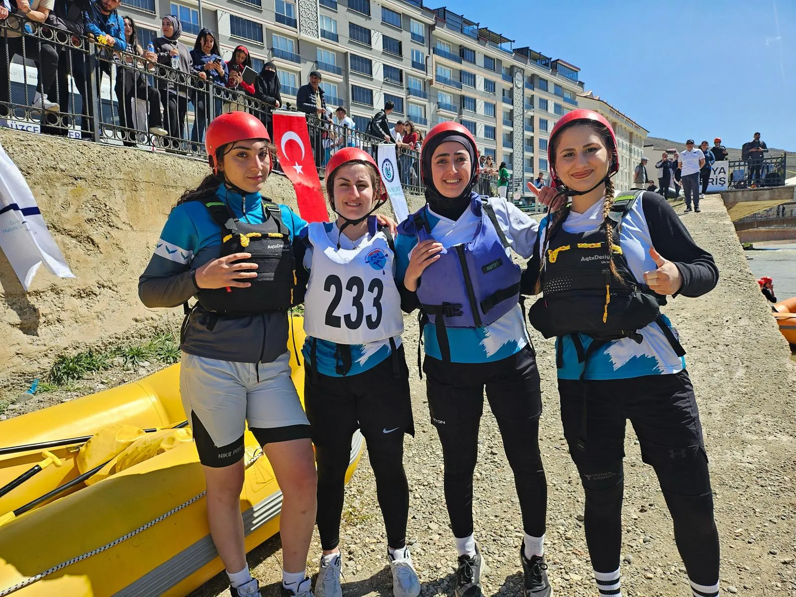Munzur Üniversitesi Spor Bilimleri Fakültesi Öğrencilerinin Türkiye Rafting Şampiyonasındaki Başarısı
