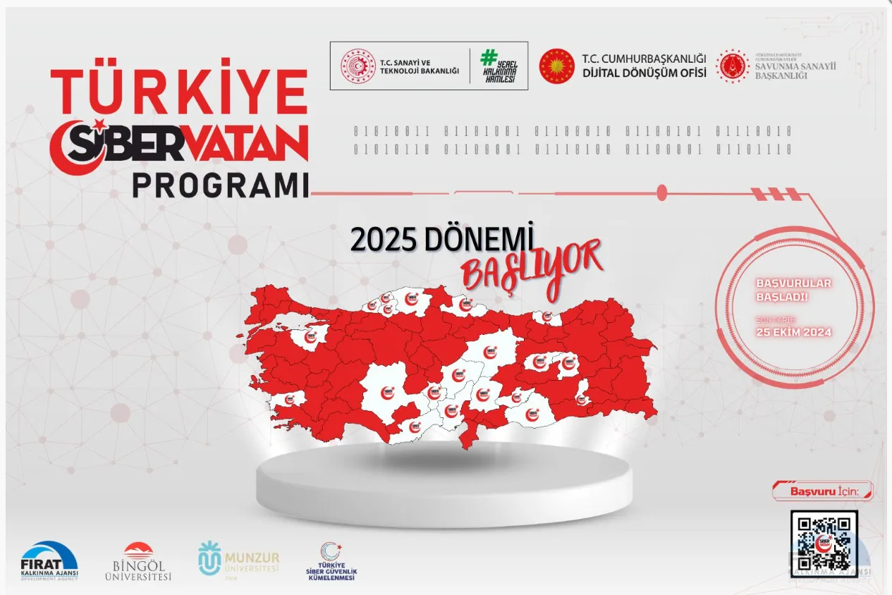 Türkiye Siber Vatan Programı Başvuruları Tunceli'de Başlıyor