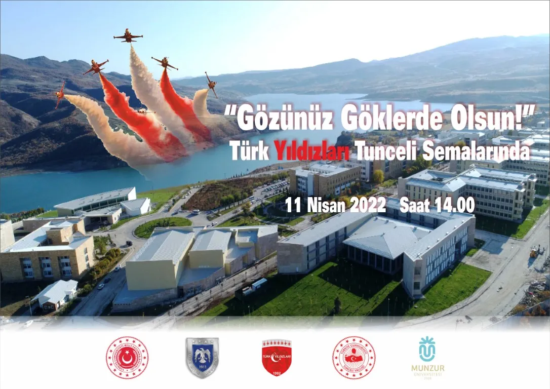 Türk Yıldızları Tunceli'ye Geliyor