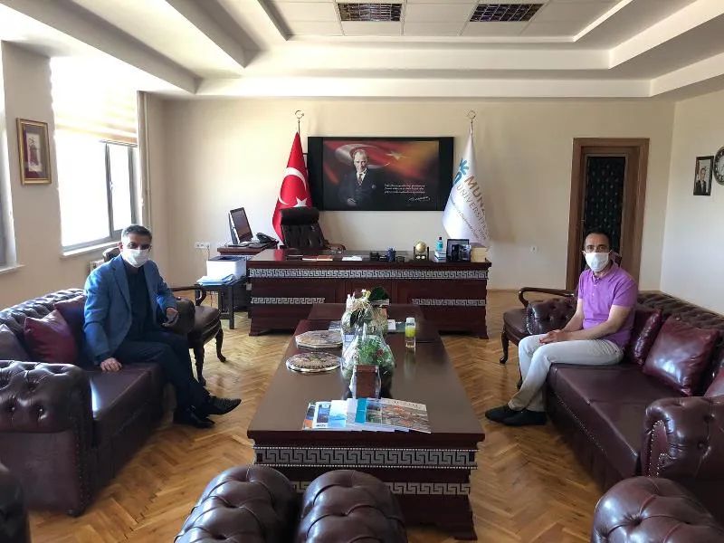 Vali Özkan’dan Rektör İpek’e İade-i Ziyaret
