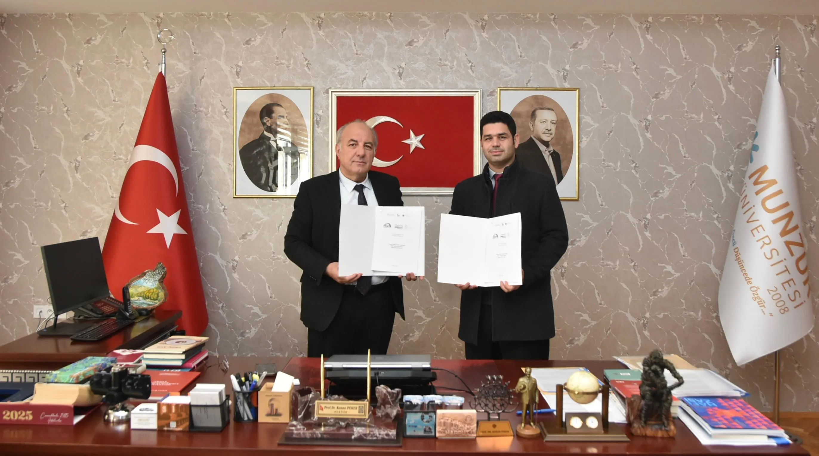 Munzur Üniversitesi ile Fırat Kalkınma Ajansı Arasında Siber Güvenlik Eğitimi İş Birliği Protokolü İmzalandı