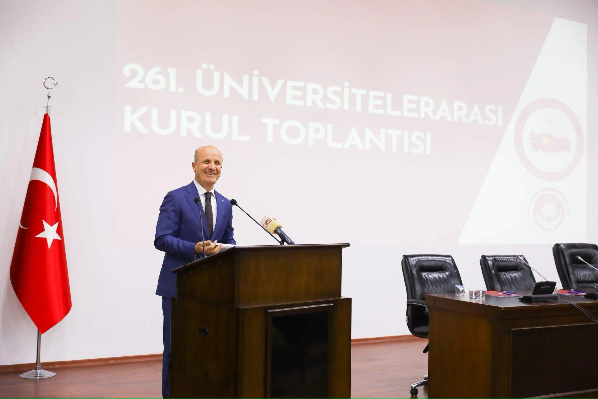 Rektörümüz Prof. Dr. Kenan PEKER Üniversitelerarası Kurul Toplantısına Katıldı