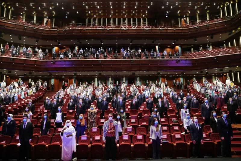 Rektör İpek Yeni Akademik Yıl Açılış Törenine Katıldı