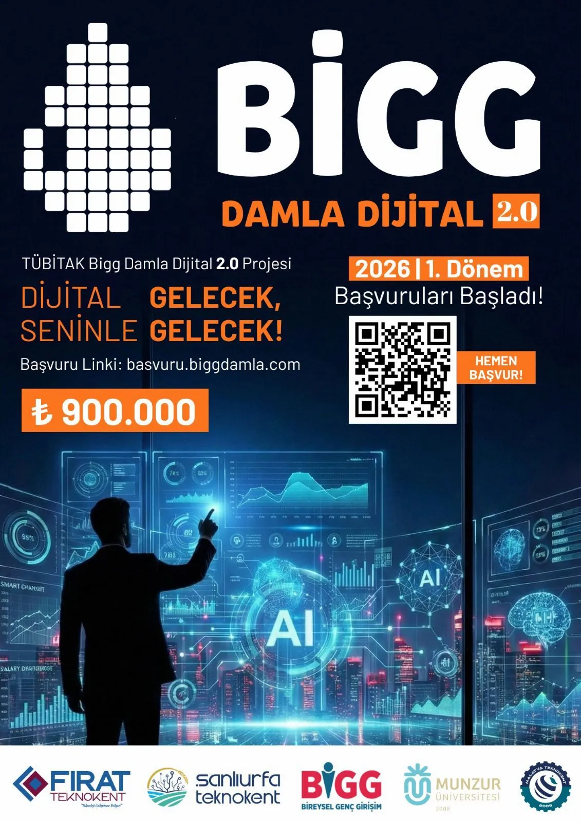 BİGG Damla Dijital, TÜBİTAK 1512 Girişimcilik Destek Programı Başvurusu