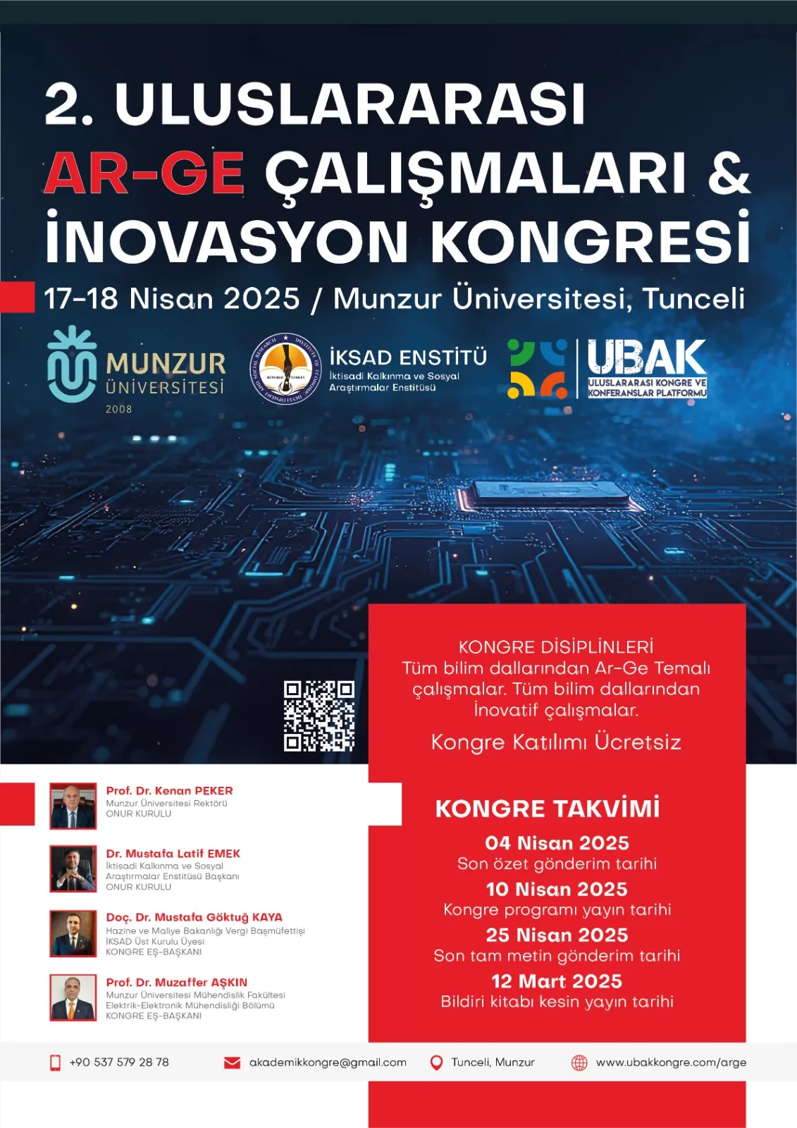 2. Uluslararası AR-GE Çalışmaları ve İnovasyon Kongresi