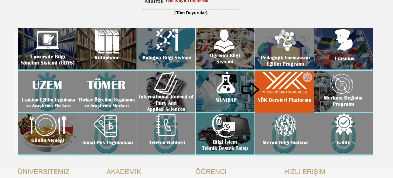 Çeşitli Platformlardaki Ders Materyalleri, Ücretsiz YAT (Yönetim Becerileri, Alan Bilgisi ve Teknolojik Yetkinlik) Programı Eğitimleri