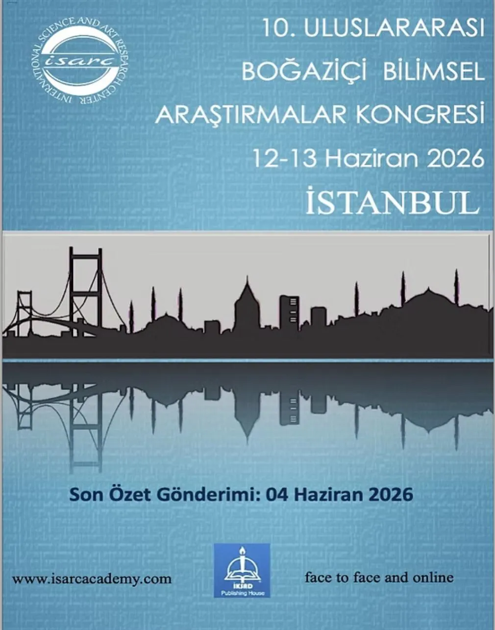 10. Uluslararası Boğaziçi Bilimsel Araştırmalar Kongresİ