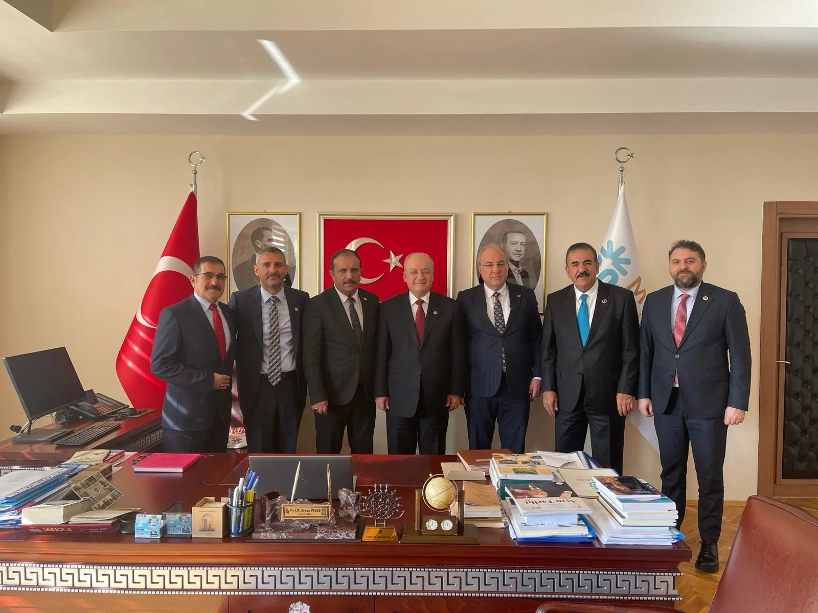 Büyük Birlik Partisi’nden Üniversitemize Ziyaret